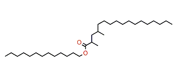 Tridecyl syn-2,4-dimethylheptadecanoate